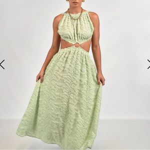 Akalia backless dress; excellent condition